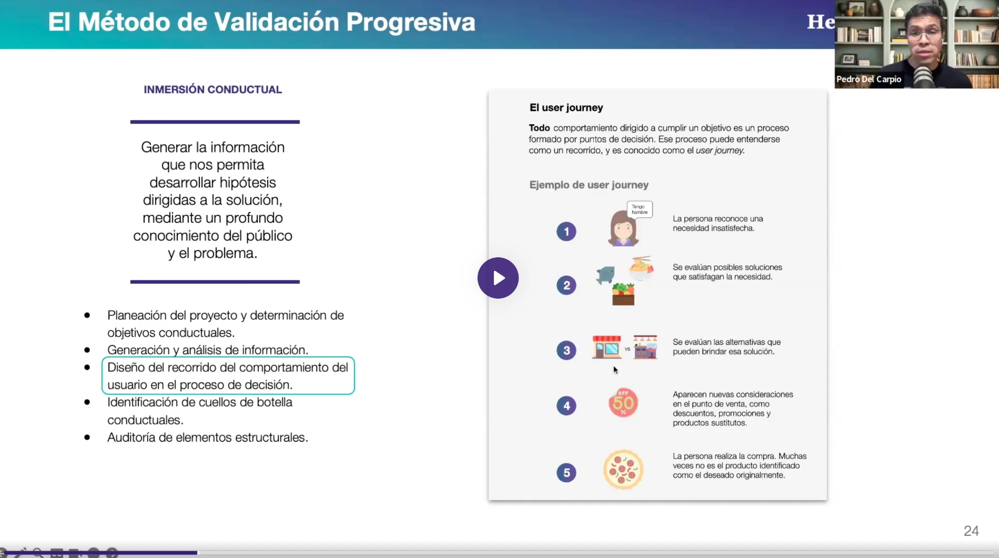 Video — clase en vivo